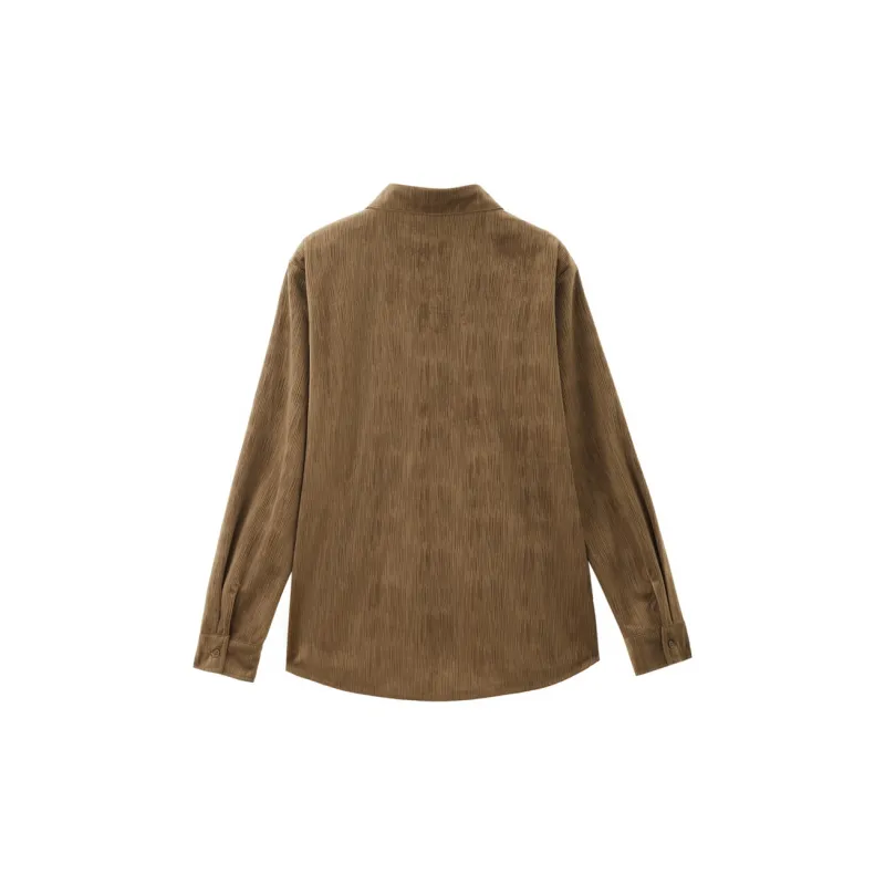 UNIQLO Shirts Women's 87 Coffee-1