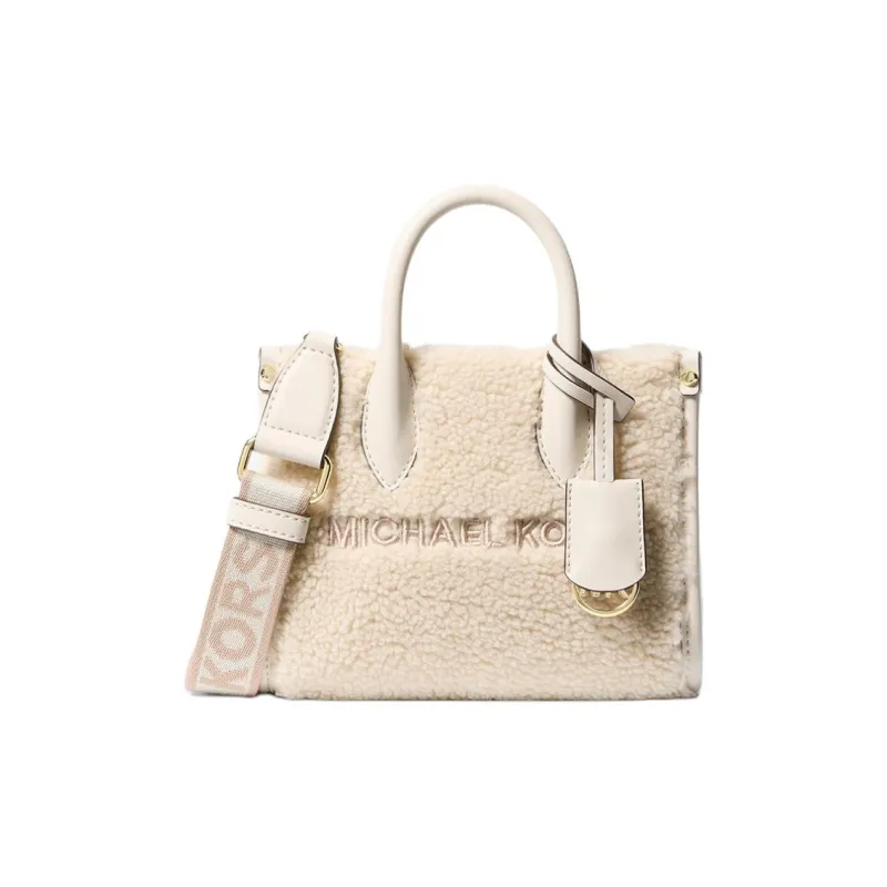 MICHAEL KORS Mirella Polyester Shoulder Bag Crossbody Bag Handbag Extra Small Women's Natural White-0