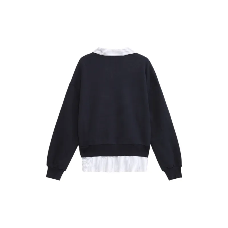 Princess Berdele Sweatshirt Women's Navy Blue-1