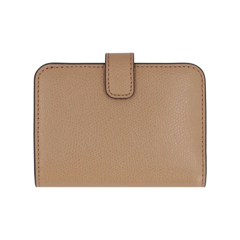 Furla Calfskin Wallet Women's Beige-1