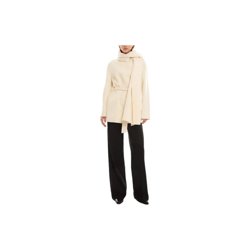 PAROSH FW24 Coats Women's White-3