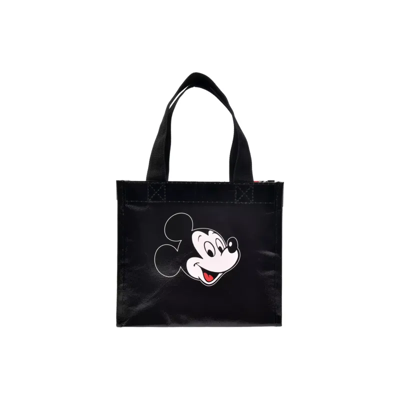 Disney Polypropylene Tote Bag Shopping Bag Handbag Small Size Women's Black-0
