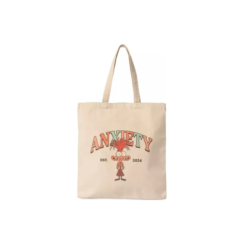 Disney Cotton Tote Bag Shopping Bag Handbag Shoulder Bags Unisex Natural-0
