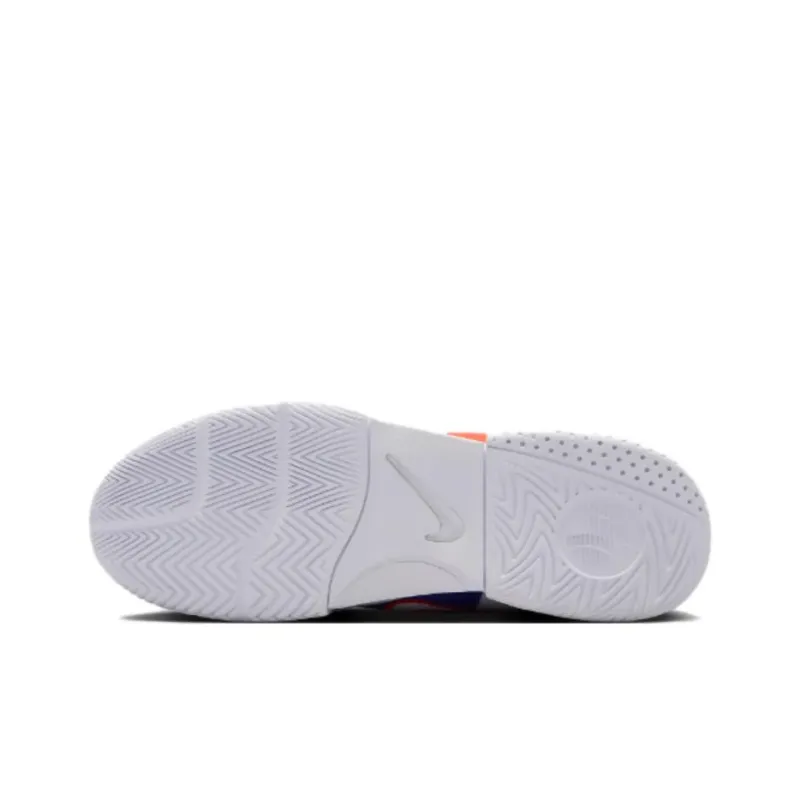 Nike Court Lite 4 Abrasion Resistant Low Top Tennis Shoes Unisex Gray Blue-5