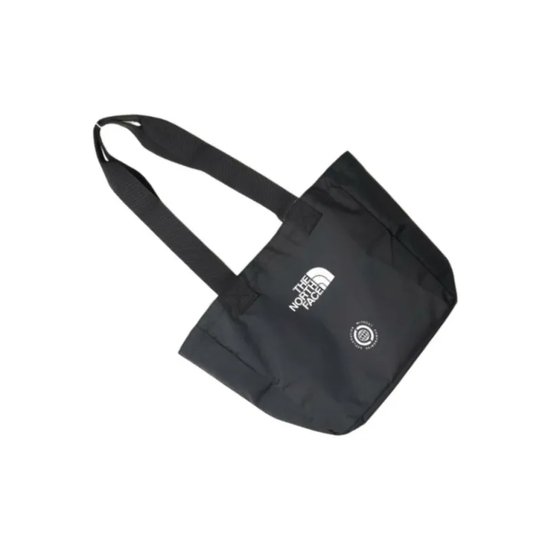 THE NORTH FACE Polyester Tote Bag, Shopping Bag, Handbag Small Size Unisex Black-3
