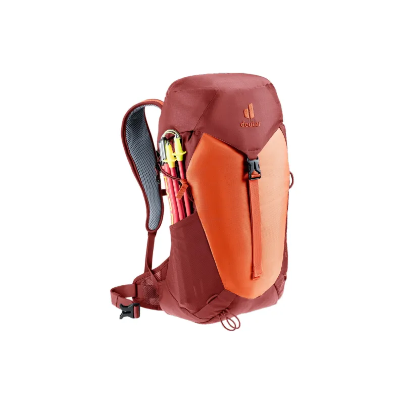 DEUTER Recycled Polyamide Outdoor Hiking Bag Backpacks Women's Paprika Wood Color-5