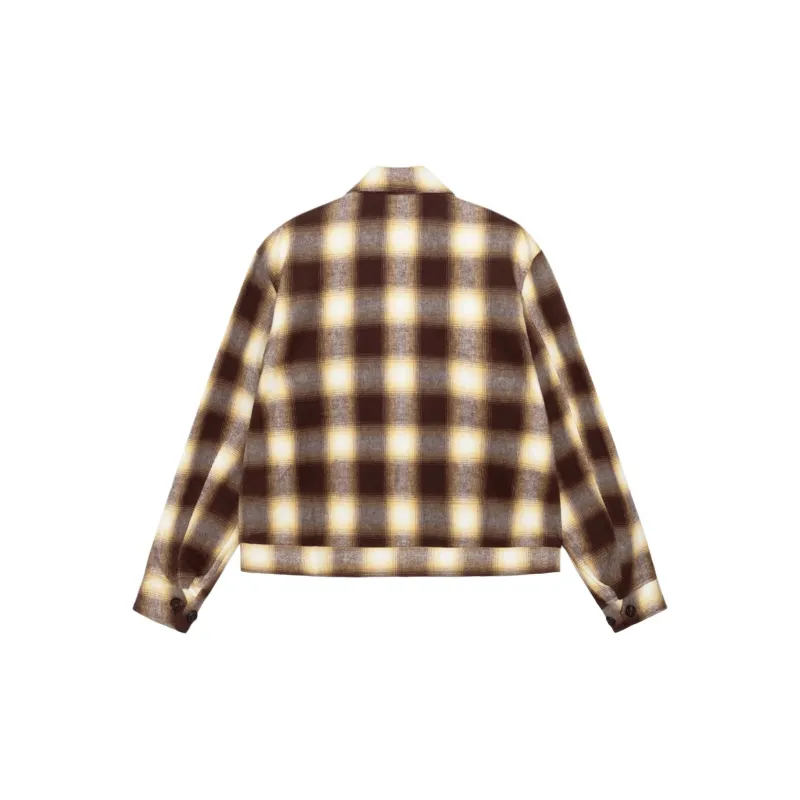 Stussy X Our Legacy Work Shop Blouson Flannel Jacket-1