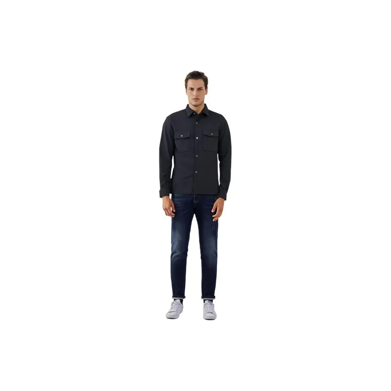 SAINT LAURENT Buttoned Long Sleeved Shirt-1