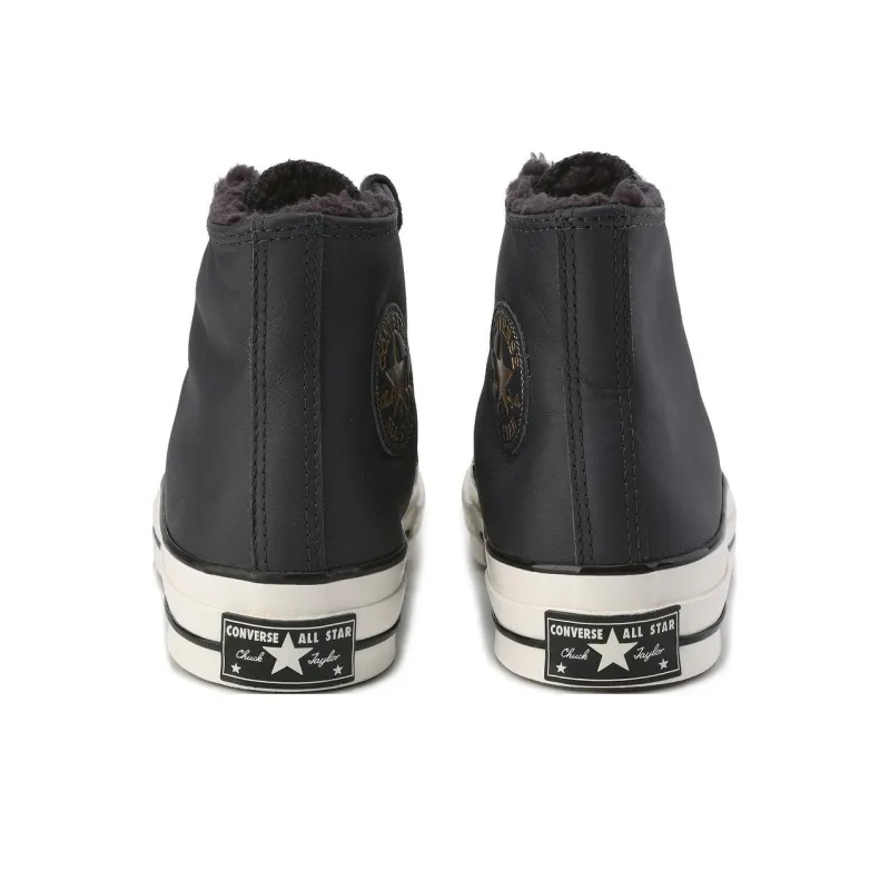 Converse 1970s Warm Slip Resistant High Top Skateboard Shoes Unisex Black-3
