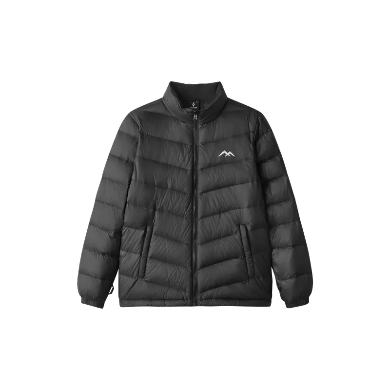 Skechers Water-Resistant Windproof Wear-Resistant Warm Windbreaker Jacket Women's Carbon Black-4