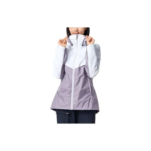 DECATHLON Windbreaker Jackets Women's Purple/Snow White