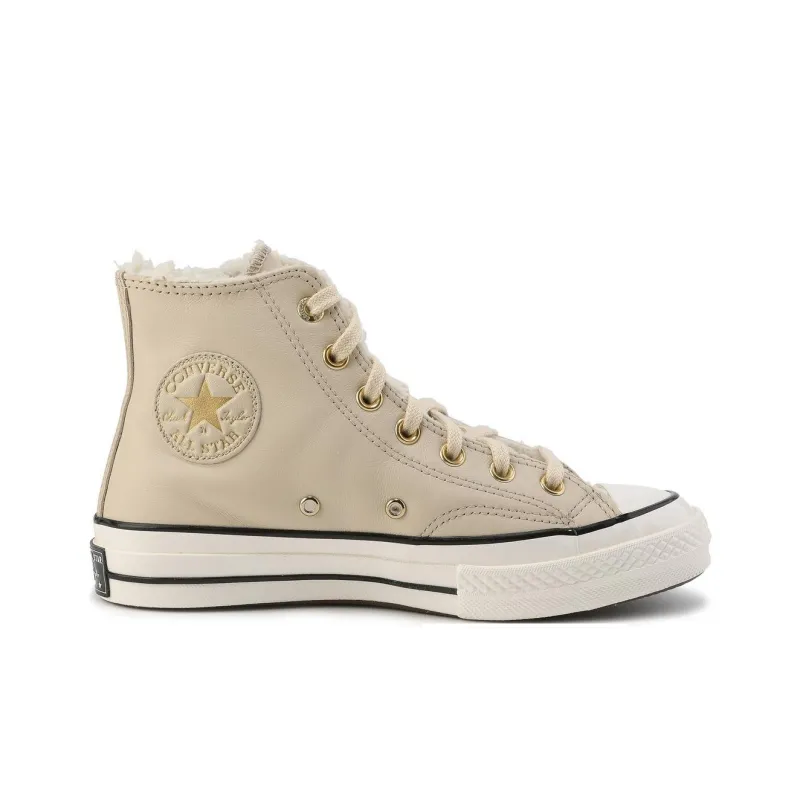 Converse 1970s Anti Slip Wear Resistant High Top Canvas Shoes Unisex Ecru-1