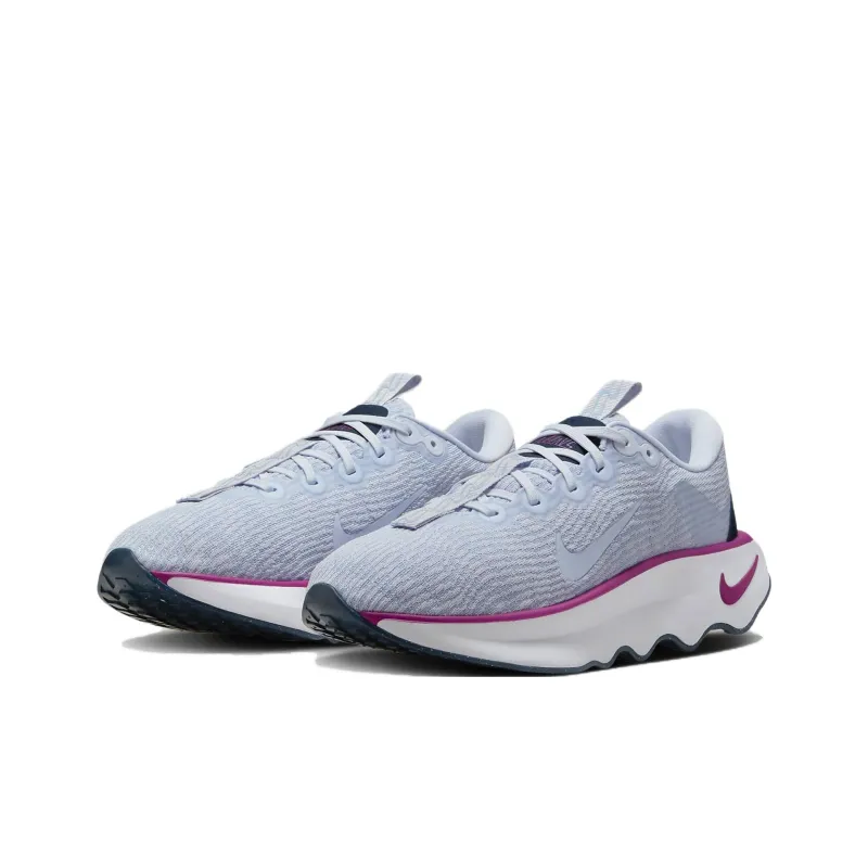 Nike Motiva Football Grey Hot Fuchsia Armory Navy Women's-2