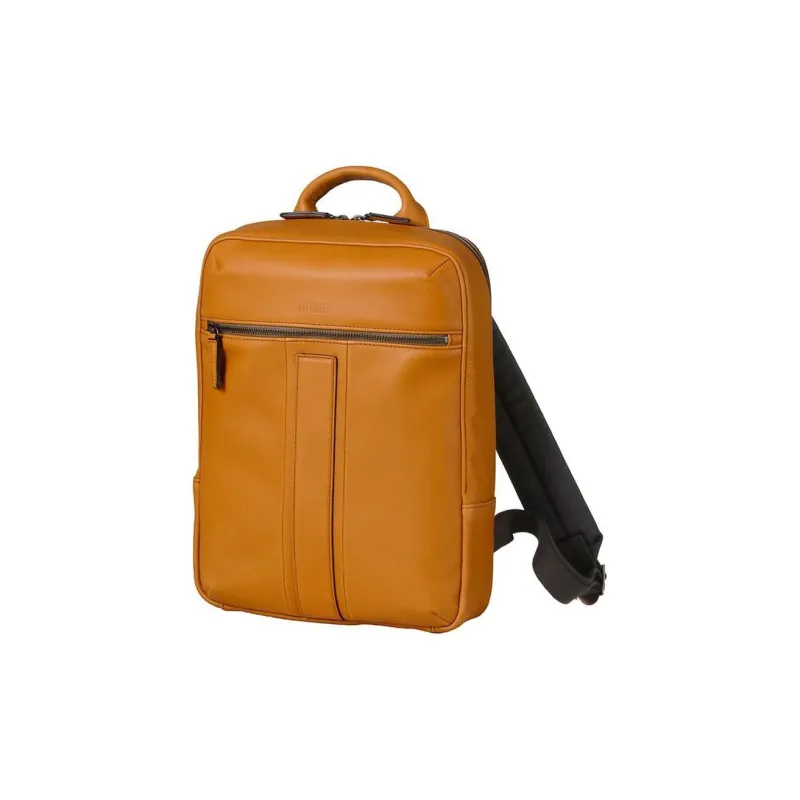 SAMSONITE Cow Leather Backpack Unisex Yellow-1
