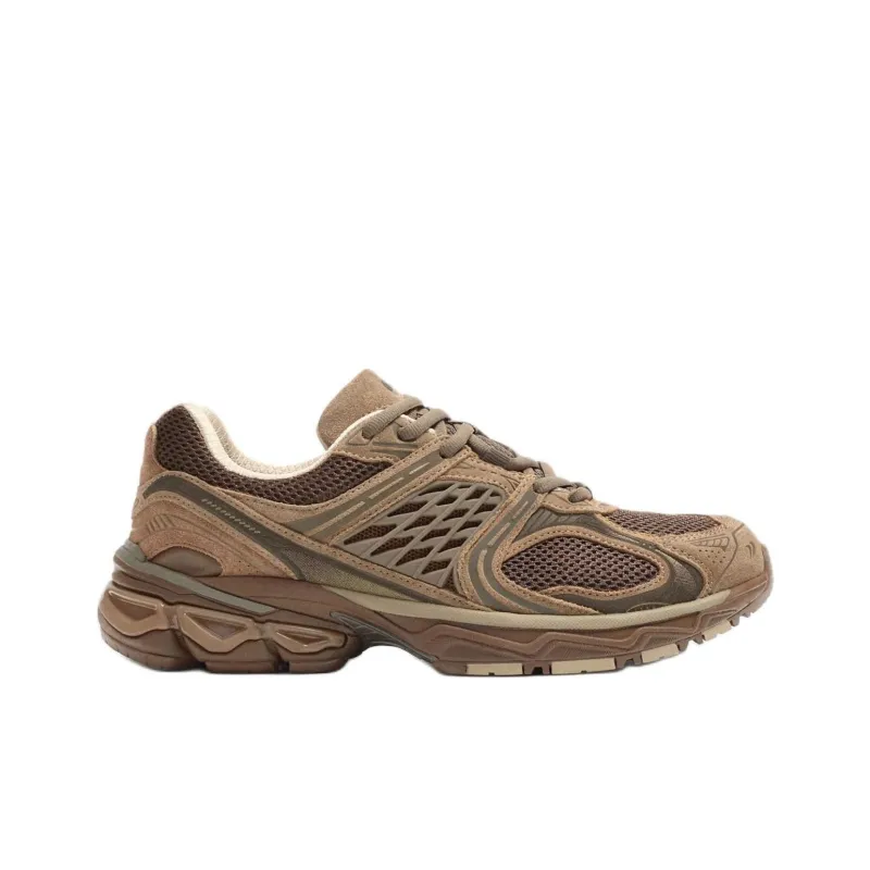 ZARA Low Top Chunky Sneakers Men's Brown-1