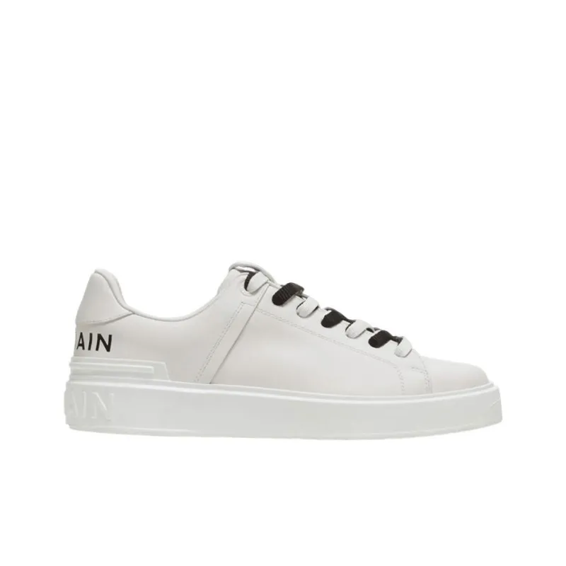 BALMAIN B-Court Leather Sneakers-1