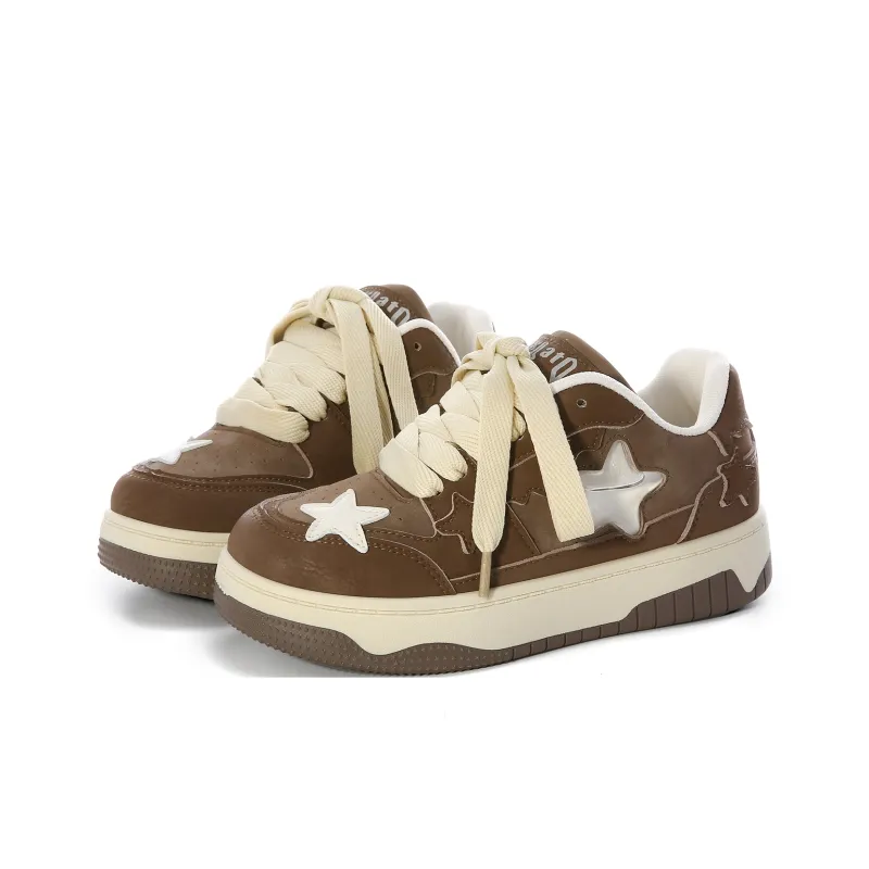 Lovely You Lightweight Anti Slip Low Top Skateboard Shoes Women's-11