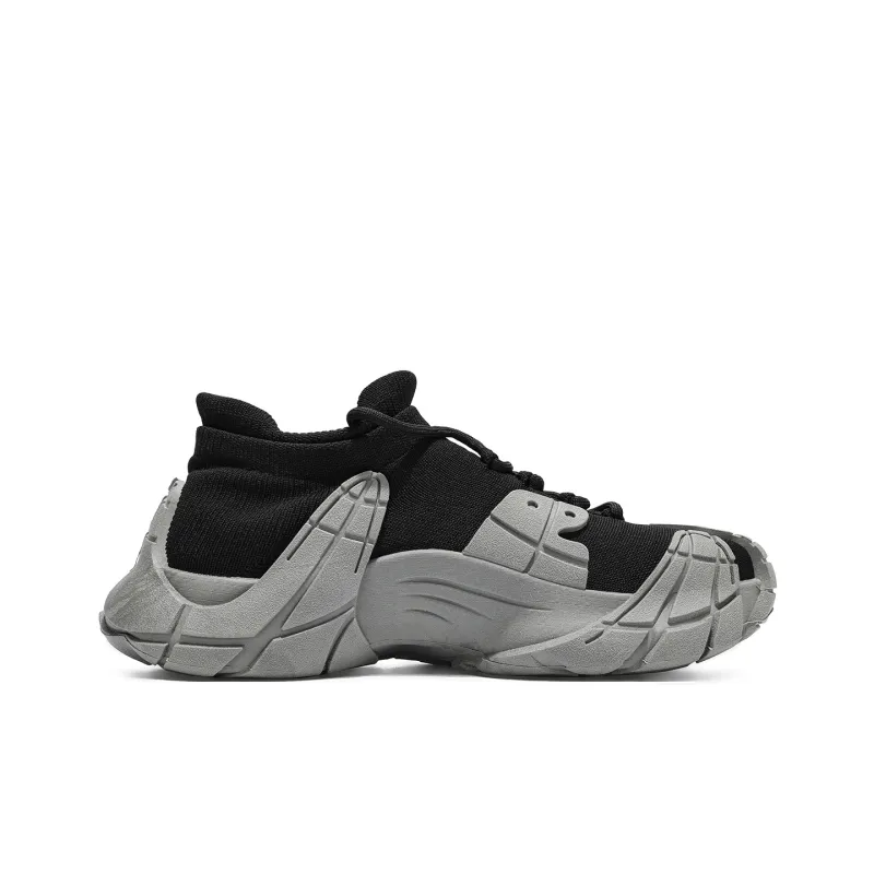 Binary Cushioning Coverage Abrasion Resistant Lightweight Breathable Slip Resistant Low Top Chunky Sneakers Men's-2