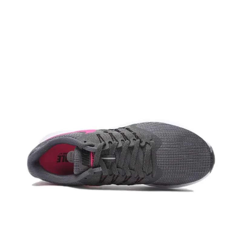 Nike Wear-Resistant Low-Top Casual Running Shoes Women's Dark Gray Pink-2