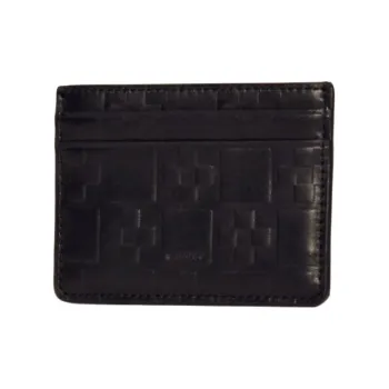 Sandro Cow Leather Card Holder Men's Black