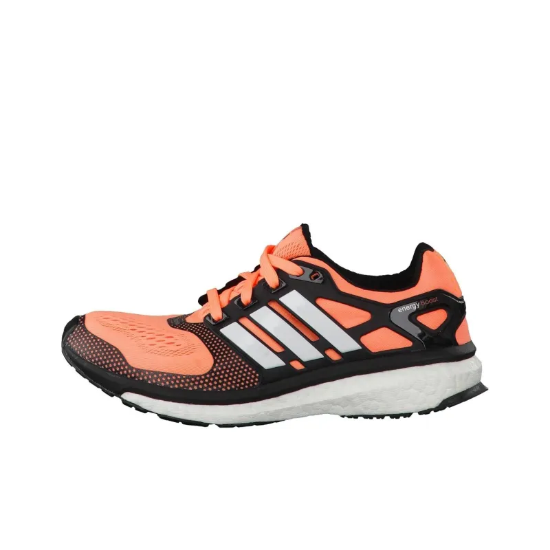 Adidas Energy Boost Anti-Slip Wear-Resistant Low-Top Casual Running Shoes Women's Orange-0