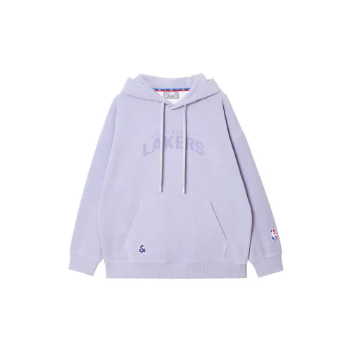 JACK JONES· Jack&Jones X Lakers Nba Sweatshirt Men's Lavender