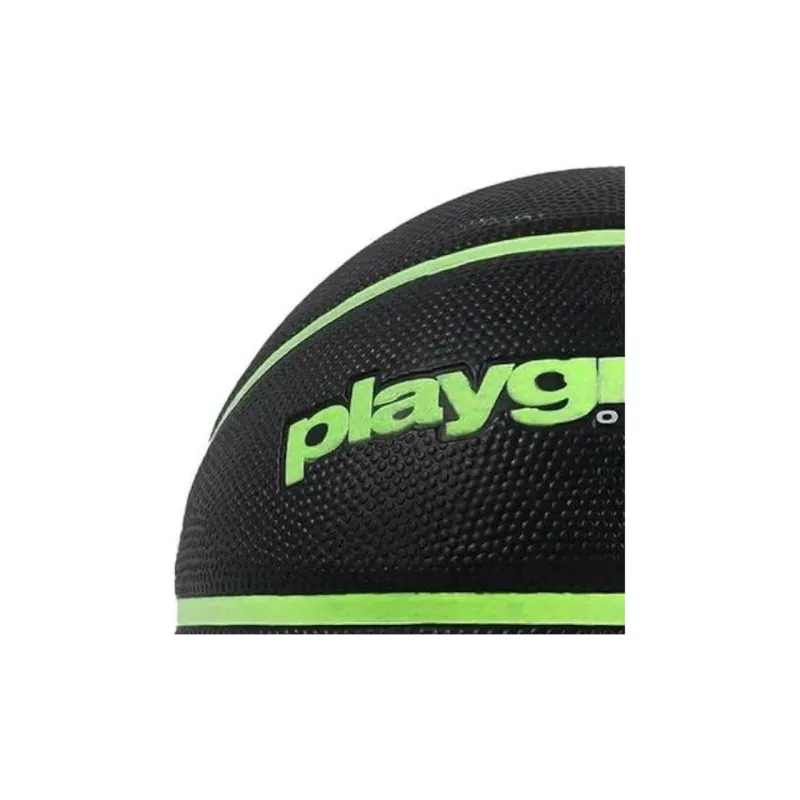 Nike PU Basketball Black Green Size 7 Training Unisex-4