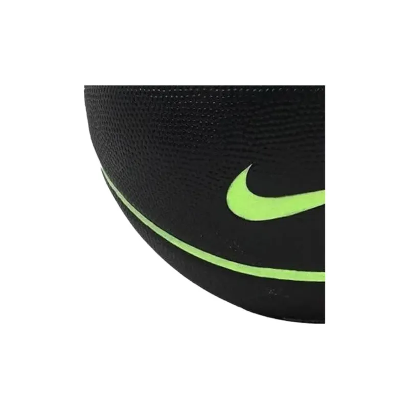 Nike PU Basketball Black Green Size 7 Training Unisex-3