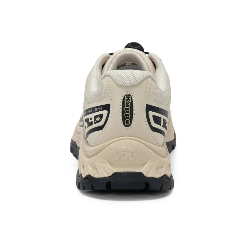 Kappa Wear-Resistant Slip-Resistant Low-Top Running Shoes Men's White Black-4