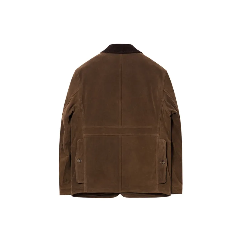 J.D.V Leather Jacket Men's Brown-1