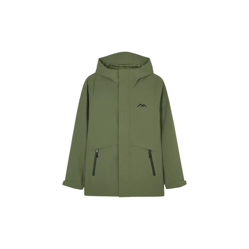 Skechers Outdoor Hiking Urban Living/Travel/Commuting Warm Other Windbreaker Jacket Women's Khaki Green-3