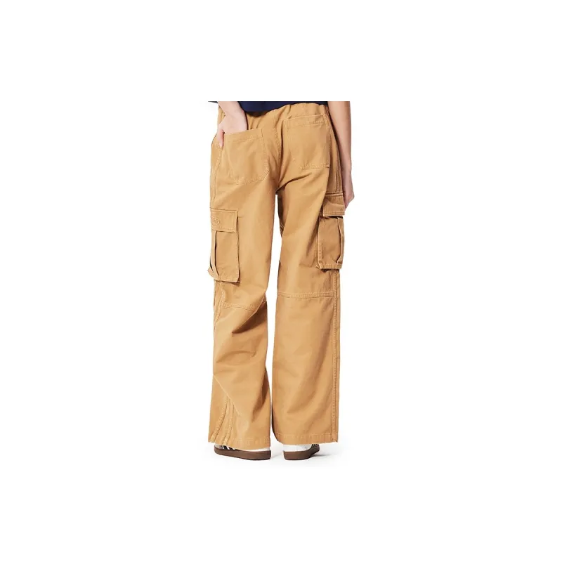Ed Hardy Cargo Pants Women's Camel-5