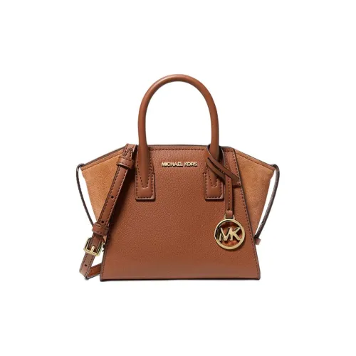MICHAEL KORS Avril Extra Small Leather And Suede Satchel
