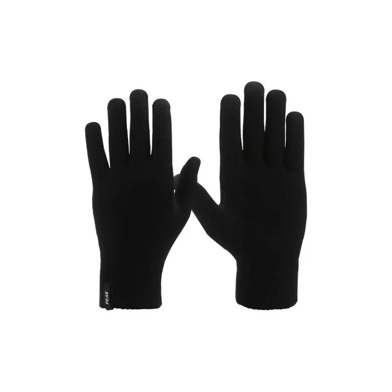 PEAK Acrylic Knit Gloves Unisex Multiple Colors-0