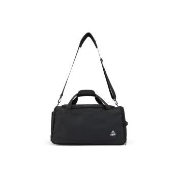 PEAK Synthetic Leather One Shoulder Handbag, Crossbody Bag Regular Unisex Black