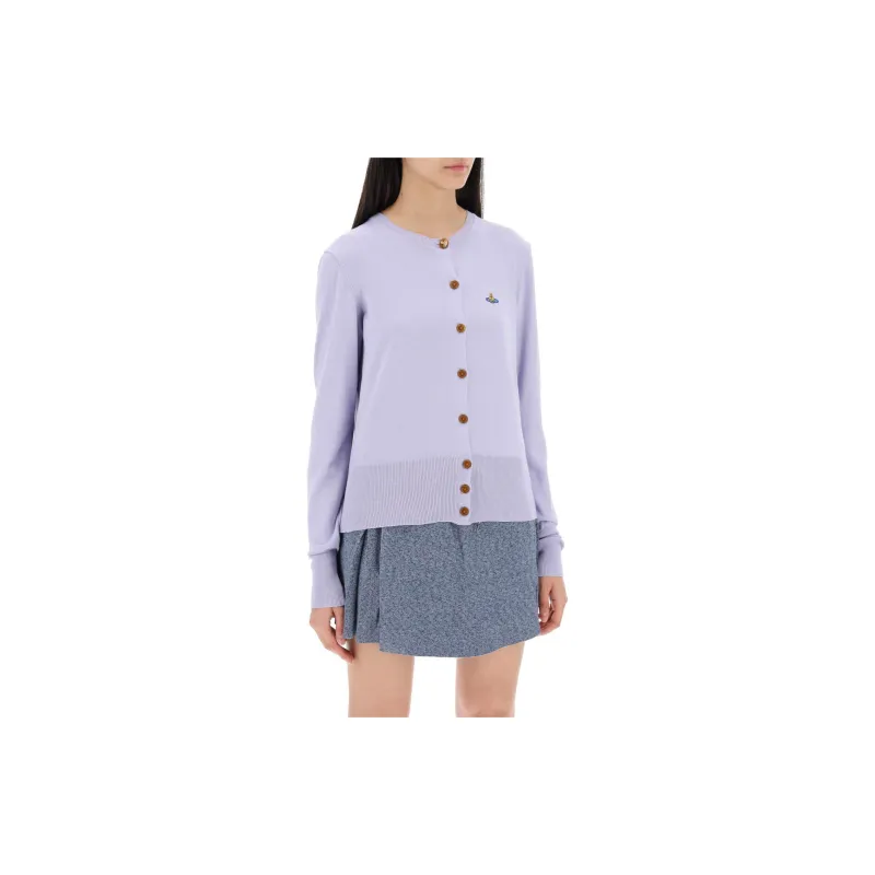Vivienne Westwood Orb Embroidered Knit Cardigan-1