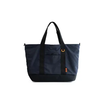 MYBRANDORIGINAL Nylon Handbag Shoulder Bag Large Size Unisex Non-Confined Blue