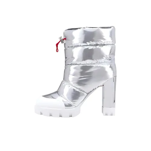 Christian Louboutin Ankle Boots Women's Silver