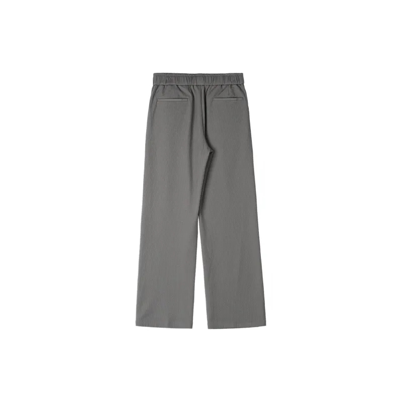 WILD LEADER Casual Pants Unisex Cloudy Gray-1