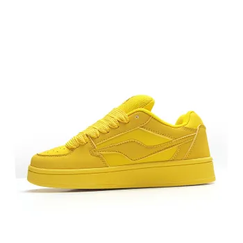 STUR YSN Wear resistant And Lightweight Low Top Skateboard Shoes Unisex Gold Coast