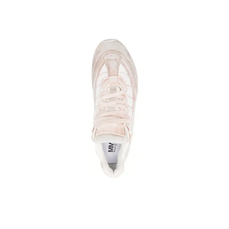 MM6 Maison Margiela Abrasion Resistant Low Top Sports Casual Shoes Women's Ecru-4
