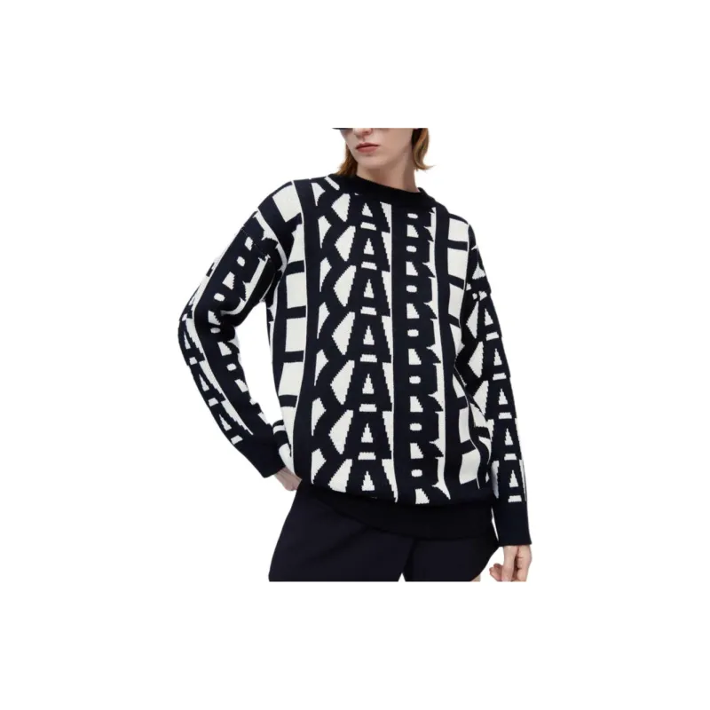 KARL LAGERFELD FW22 Knitwear Women's Black-1