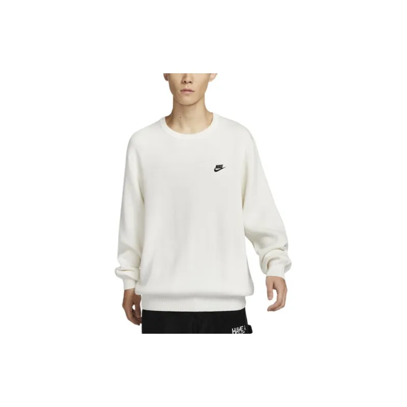 Nike Club CREW SWEATER Sweatshirt Men's Ecru-1