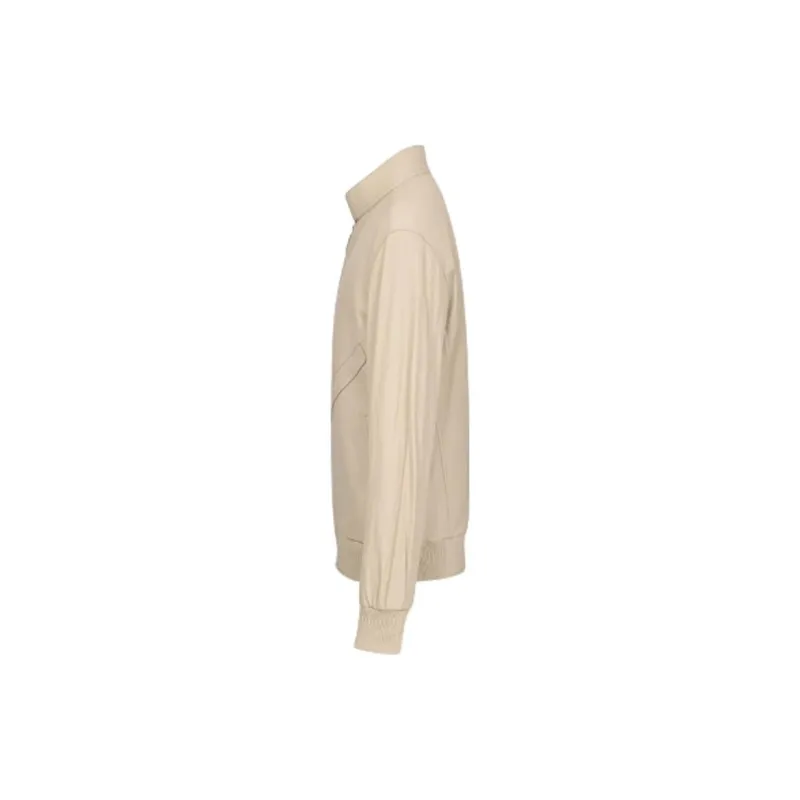 RARE Leather Jacket Men's Beige-2