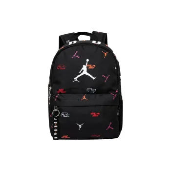 Jordan Polyester Backpack Small Size Unisex Black