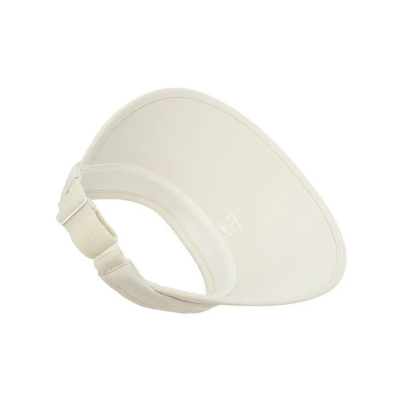 LiNing Running Collection Polyamide, Elastane, Polyester Sun Protection Hats Unisex Ecru-3
