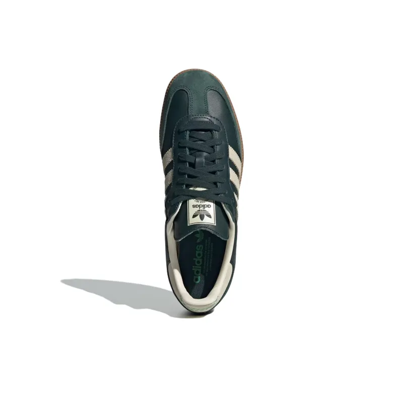 Adidas Samba Og Shadow Green Cream White Gold Metallic-4