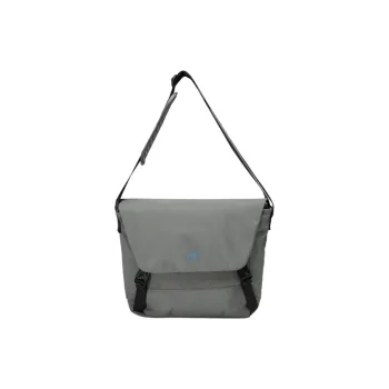 Skechers Fabric Messenger Bag Shoulder Bag Crossbody Bag Regular Unisex Sky Gray
