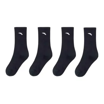 Anta Knee High Socks Men's Black
