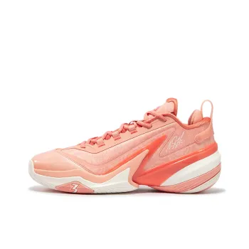 361° AG 5 Cushioning Anti Slip Wear Resistant Impact Resistant Low Top Basketball Shoes Men's Orange Red
